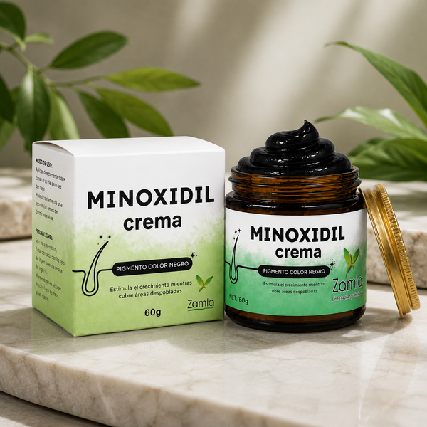 Minoxidil Crema Zamia™ para Crecimiento Capilar