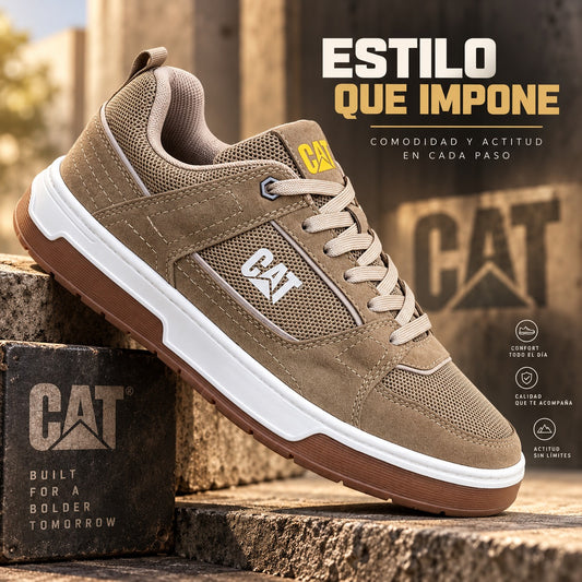 Tenis CAT Invader Gold Edition Para Caballero