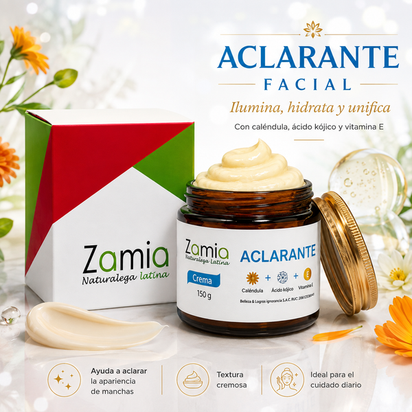Crema Aclarante 100% Natural