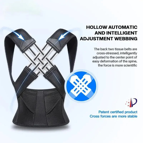 Corrector De Postura Con Soporte Lumbar
